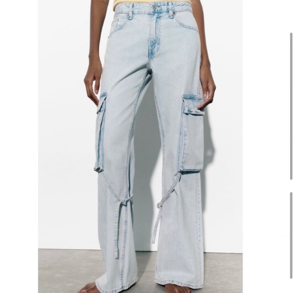 Zara Cargo Denim